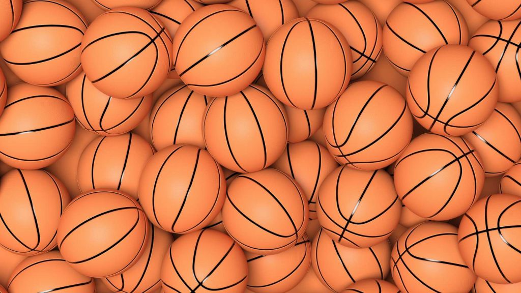 Basketballen print