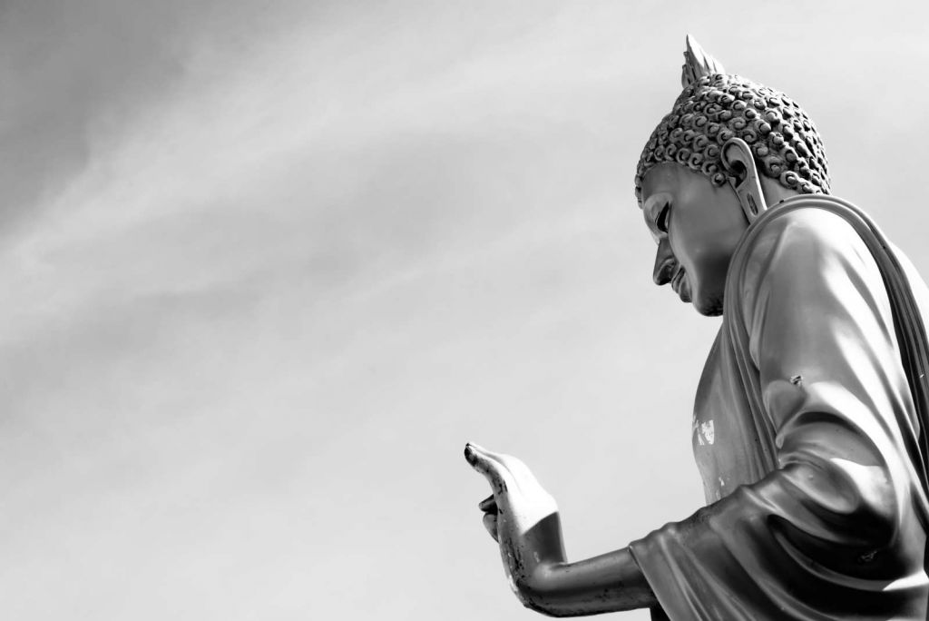 Boeddha met een handgebaar