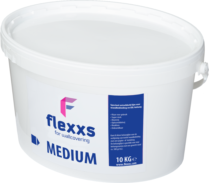 Flexxs Behanglijm voor Airtex Naadloos behang, Medium 10 KG