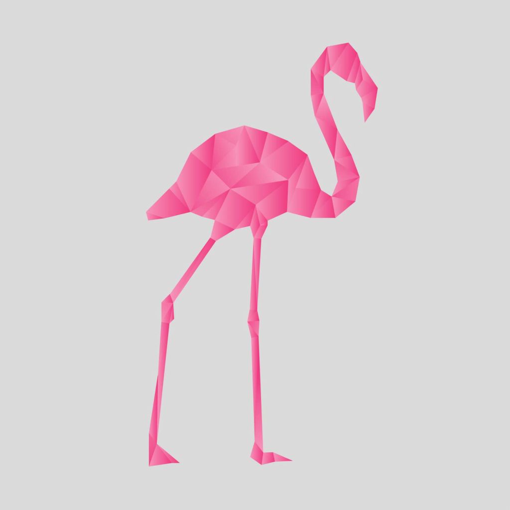 Flamingo Origami