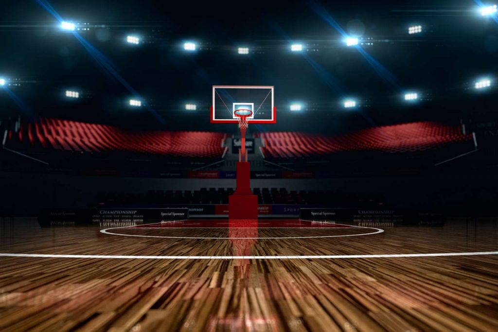 Luxueuze basketbal arena
