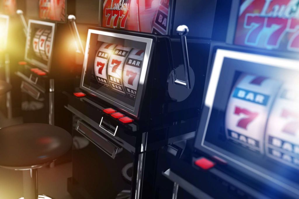 Speelautomaten in een casino